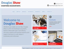 Tablet Screenshot of douglas-shaw.com
